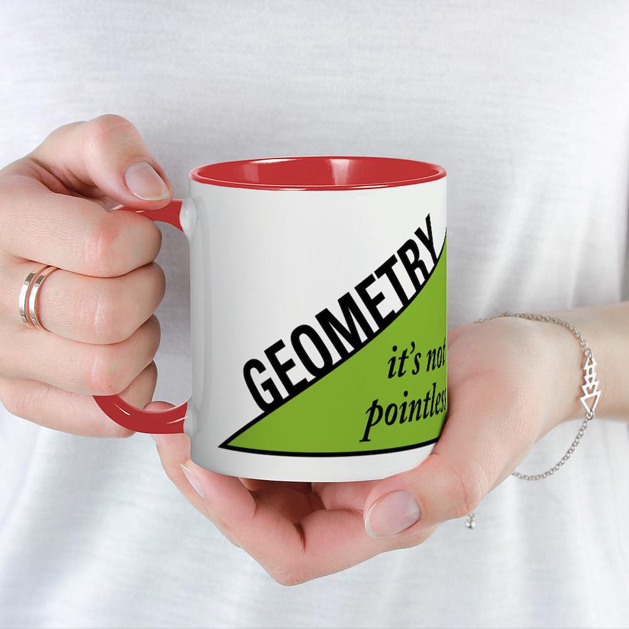 11 oz (325 ml) Geometry Ceramic Coffee Mug - Perfect for Office, Home & Gifts | CafePress