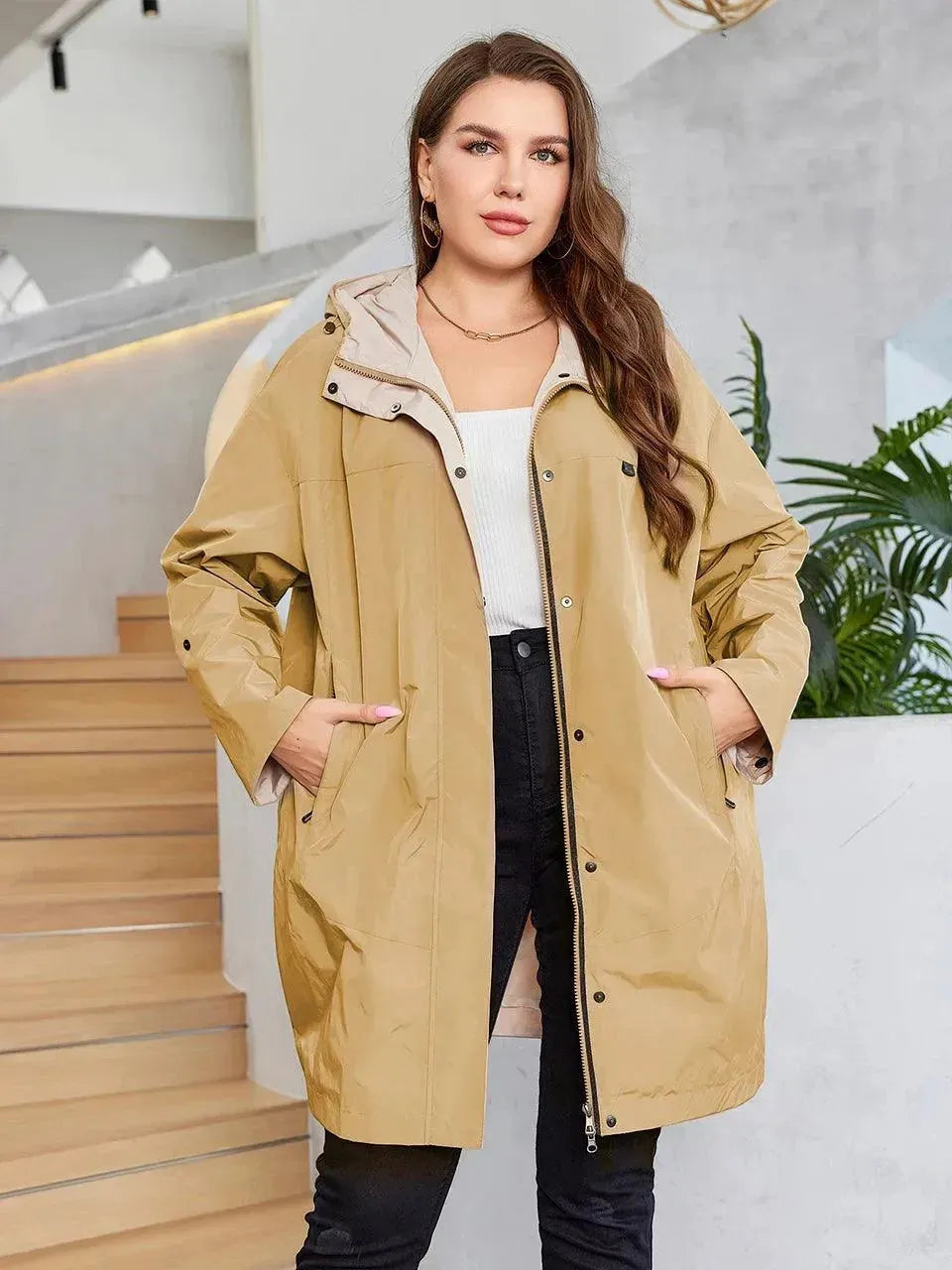 Waterproof Women's Winter Coat - Windproof Insulated Warm Jacket for Cold Weather - Perfect for Snow, Skiing & Outdoor Activities