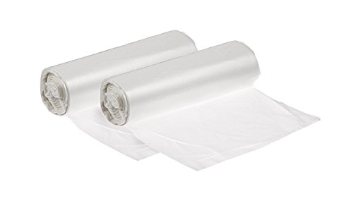 30 Gallon Trash Bags - Heavy Duty HDPE Plastic Garbage Can Liners (30