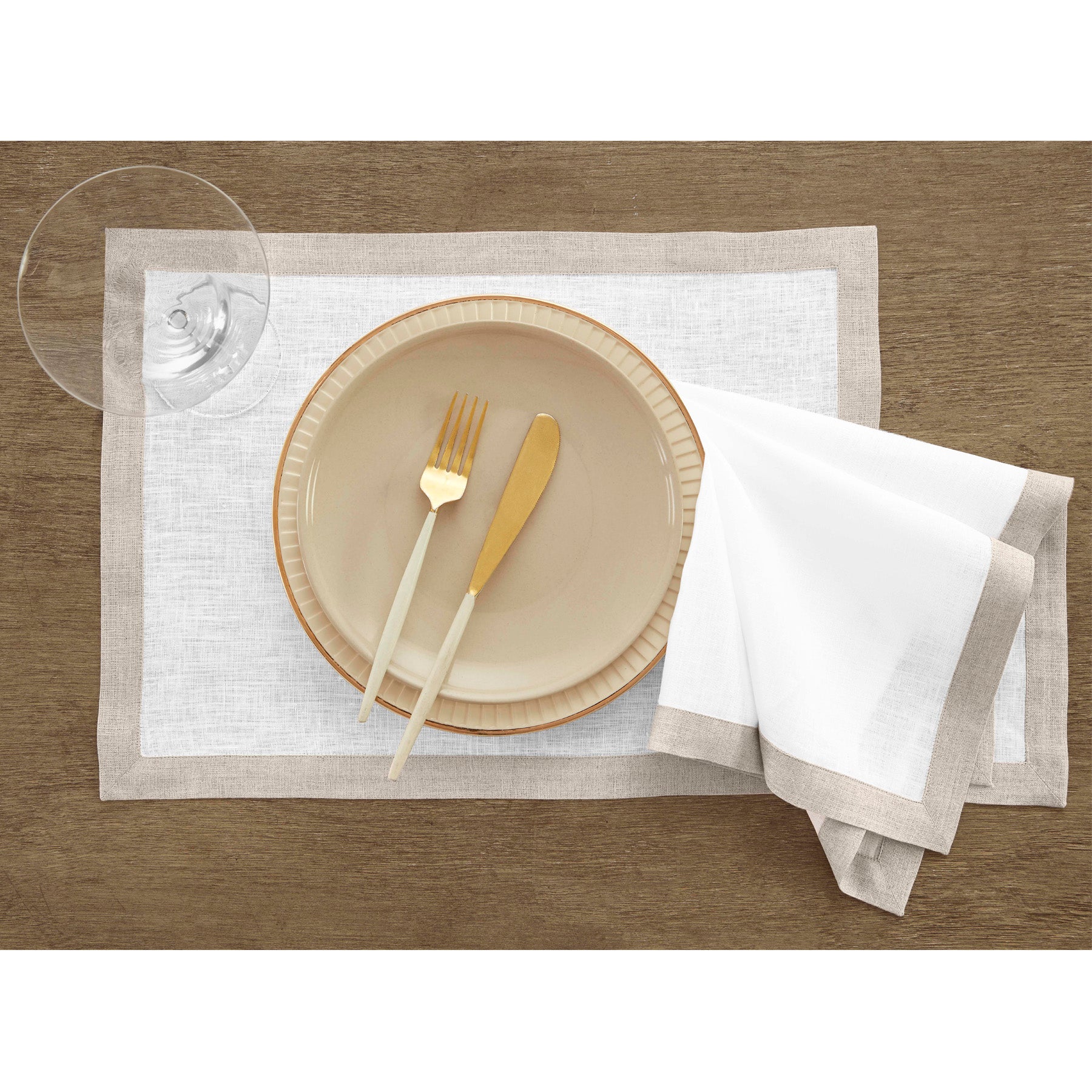 Premium Classic Cotton Napkins - Set of 4 for Elegant Dining, Dinner Parties & Home Decor | Soft, Durable & Washable Table Linens