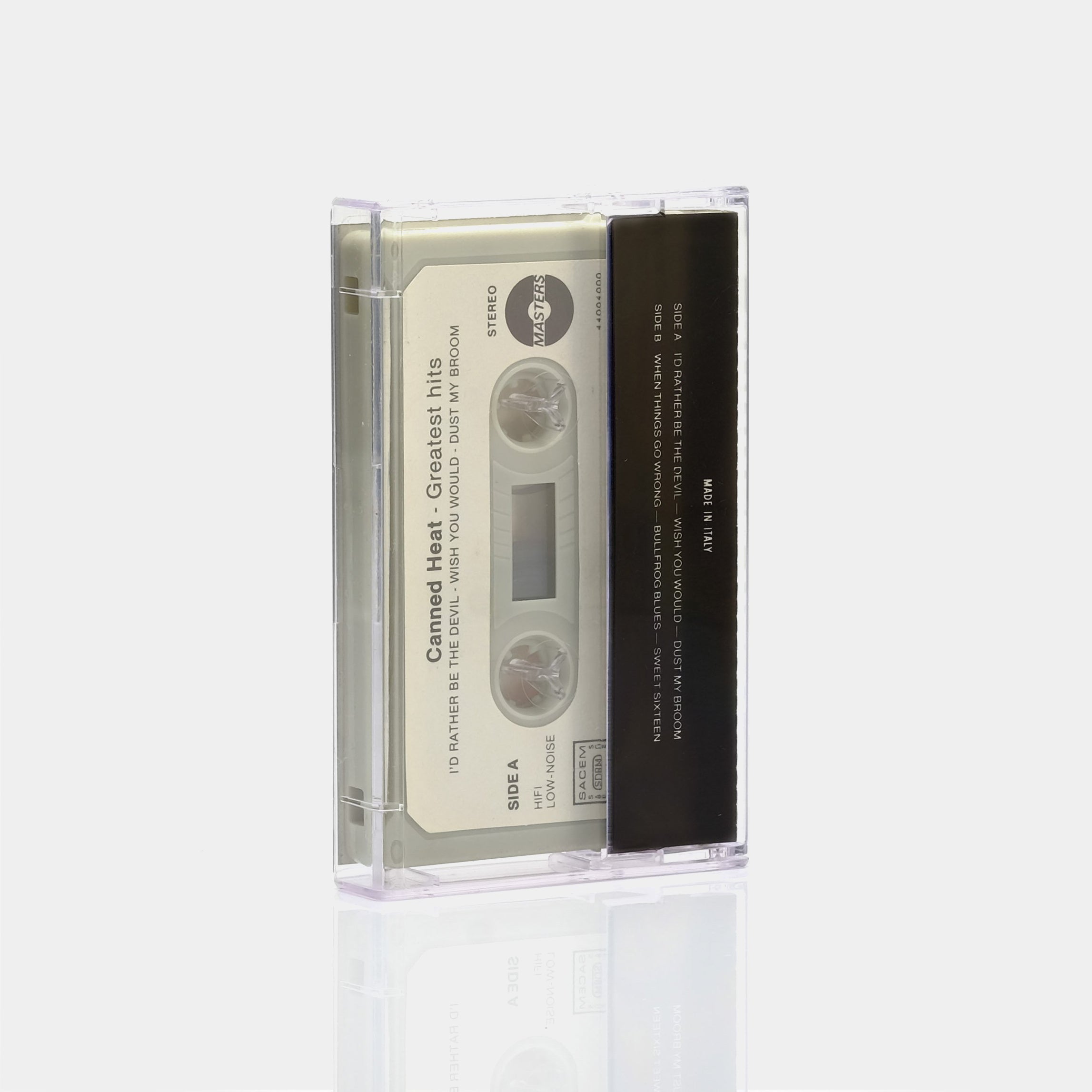 Canned Heat Greatest Hits Cassette Tape - Vintage Music Collection for Car, Home & Retro Music Lovers - Perfect for Road Trips & 70s Nostalgia