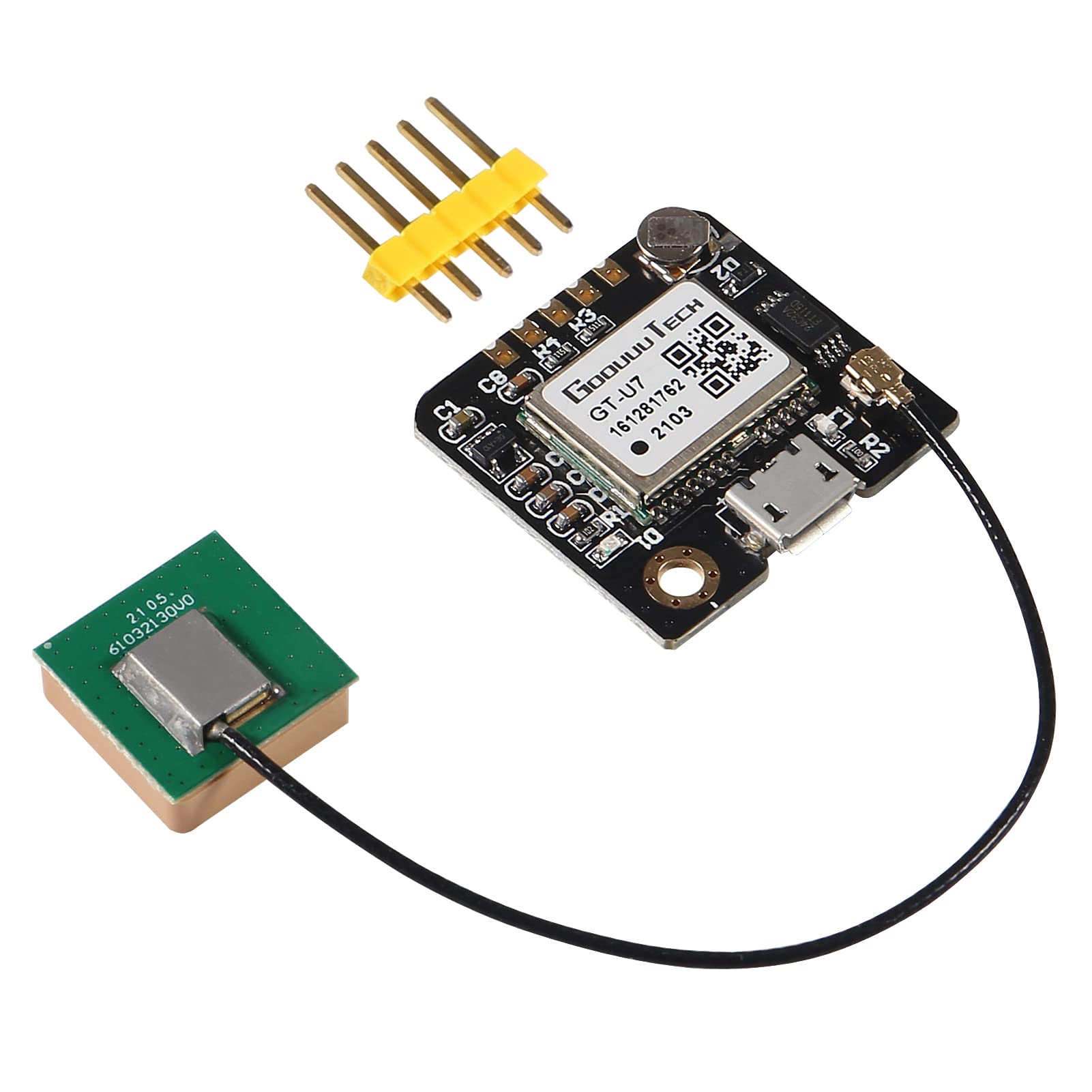 2PCS GT-U7 High Sensitivity GPS Module with NEO-6M Compatibility - Precise Satellite Navigation for Vehicles, STM32, 51 MCU - Perfect for Car Tracking, Fleet Management & DIY Electronics Projects