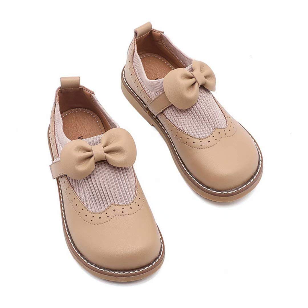 Girls Leather Mary Jane Flats - Classic Oxford School Uniform Shoes for Weddings, Parties & Dressy Occasions | Perfect for Formal Events, First Communion & Special Celebrations