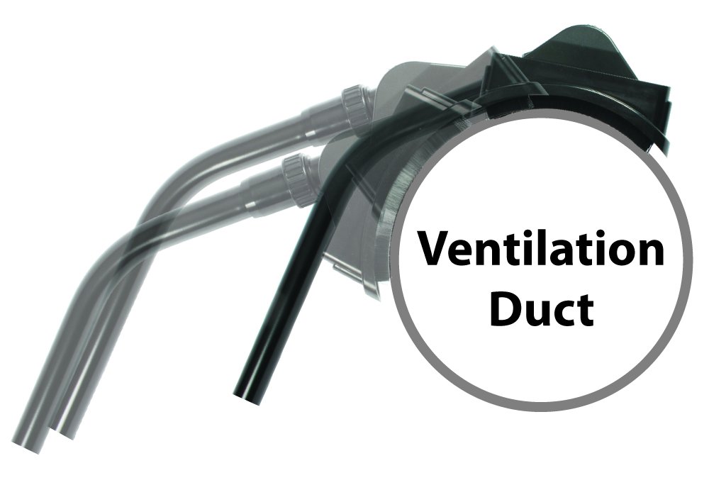 Cen-Tec Systems 93136 HVAC Vacuum Cleaning Kit for Ductwork - Black | Professional Air Duct Cleaning Tools for Home & Commercial Use