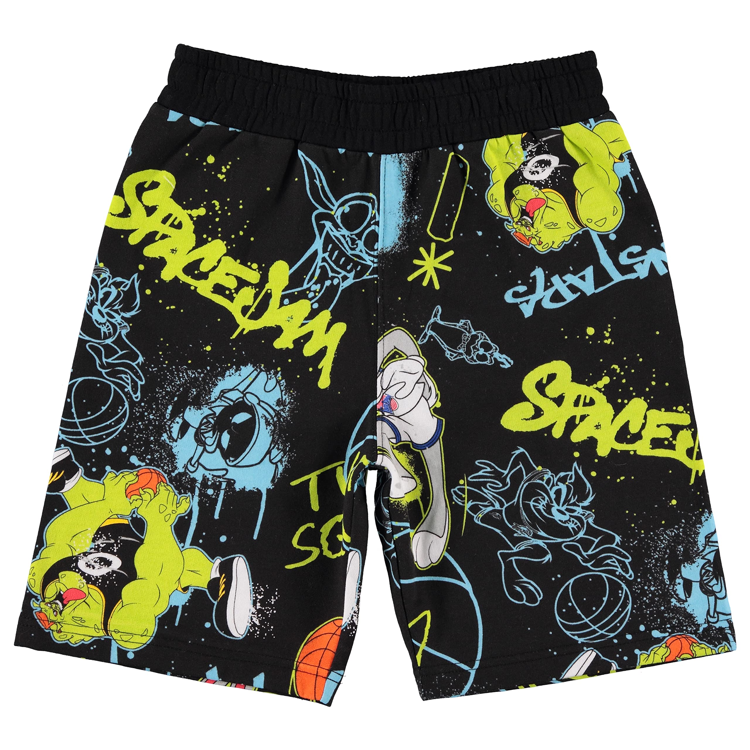 Space Jam Boys Basketball Outfit - Shorts and T-Shirt Set for Kids | Basketball Game, Birthday Party & Casual Wear
