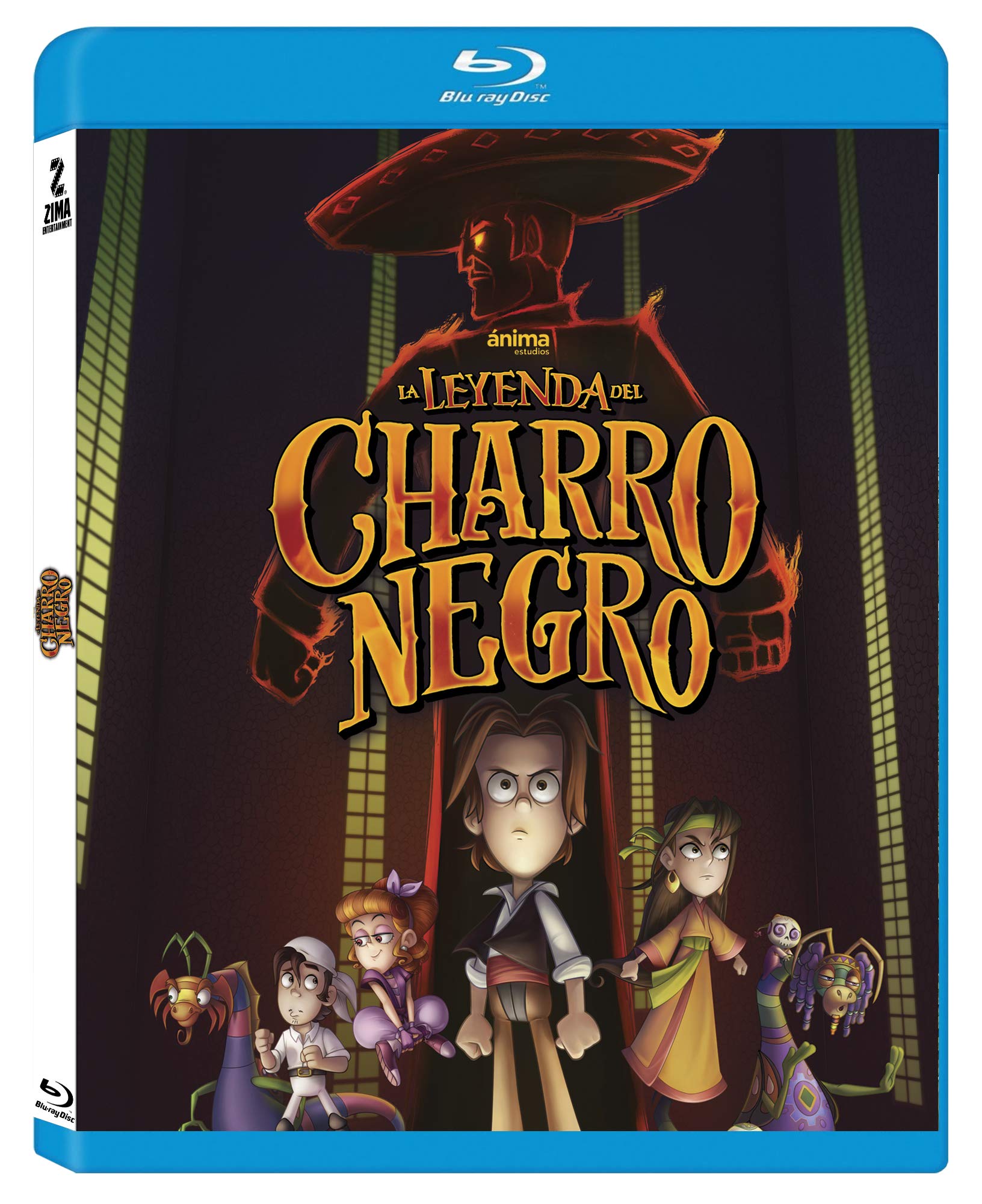La Leyenda Del Charro Negro Blu-ray Multiregion DVD (Spanish Only) - Mexican Horror Film for Movie Collectors & Spanish Cinema Fans