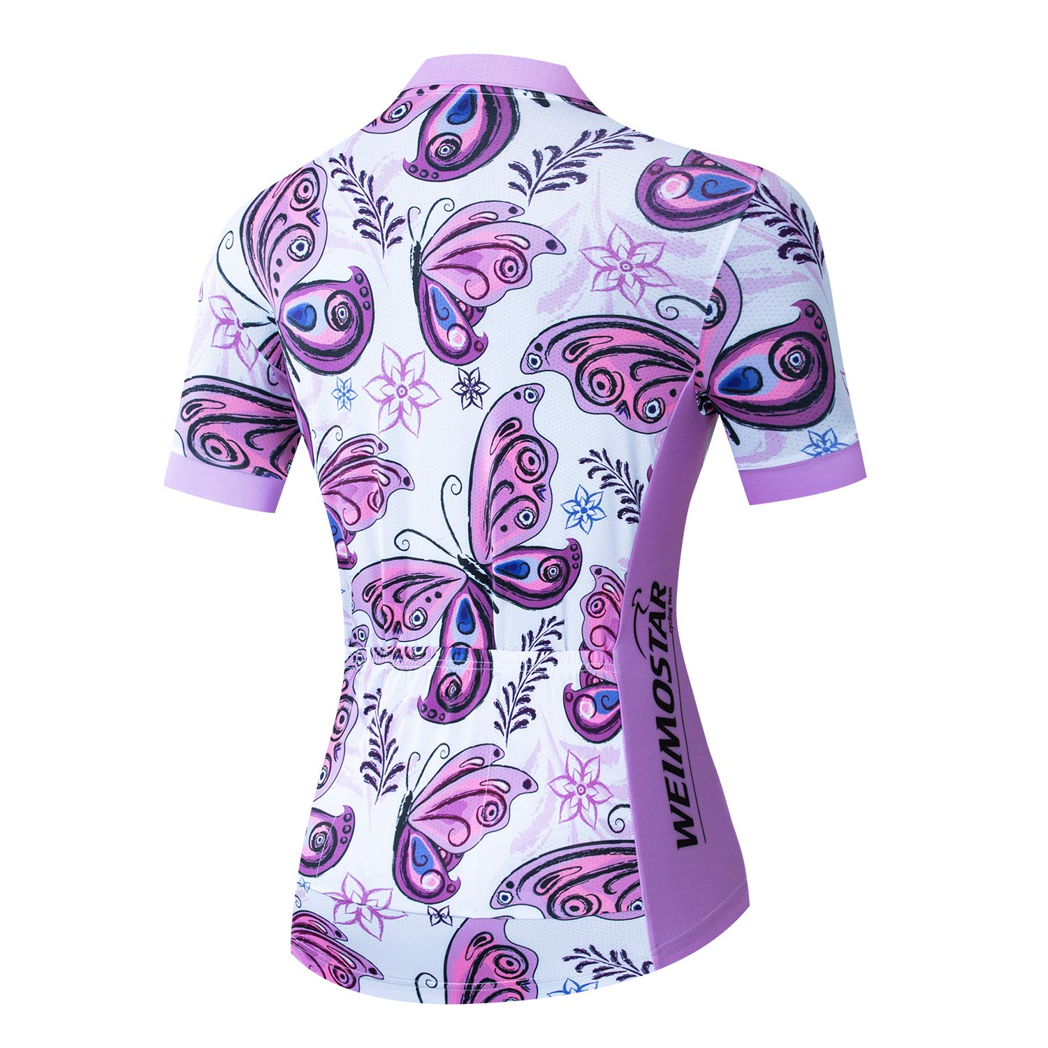 Weimostar Women's Cycling Jersey Short Sleeve - Half Zip Mountain Bike Shirt Top - Quick Dry & Breathable - Perfect for Road Biking, Mountain Cycling & Outdoor Sports