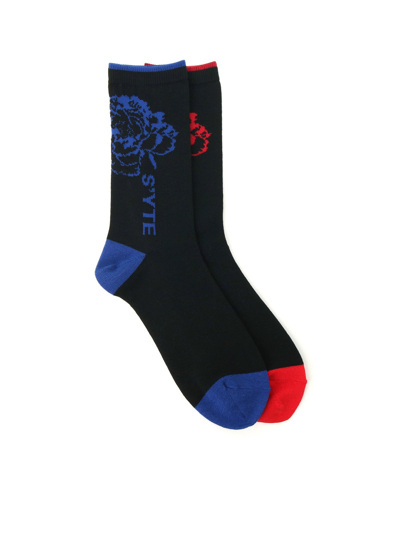 Floral Cotton Plain Stitch Socks for Women & Men - Comfortable Everyday Casual Wear for Home, Office & Outdoors