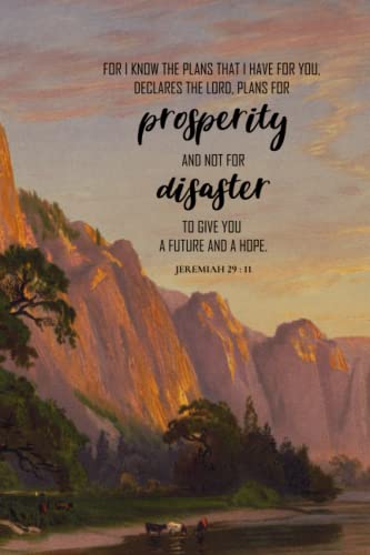 Jeremiah 29:11 Bible Verse Art Print - Inspirational Religious Gift for Faith & Encouragement