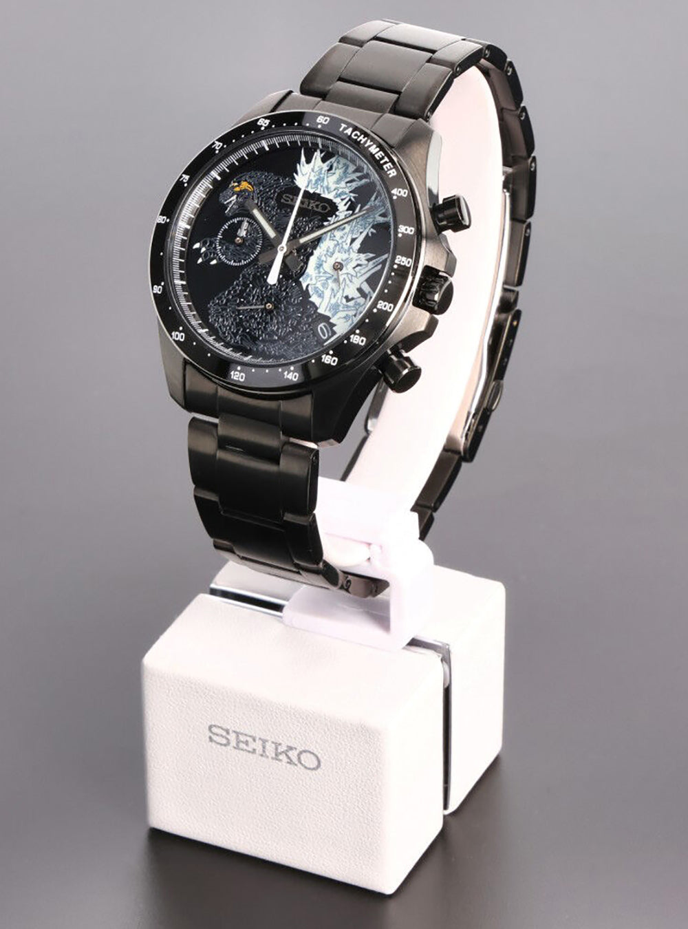 SEIKO x GODZILLA 1.0 Limited Edition Collaboration Watch - Japan Made Luminous Godzilla Model | Perfect for Collectors & Anime Fans