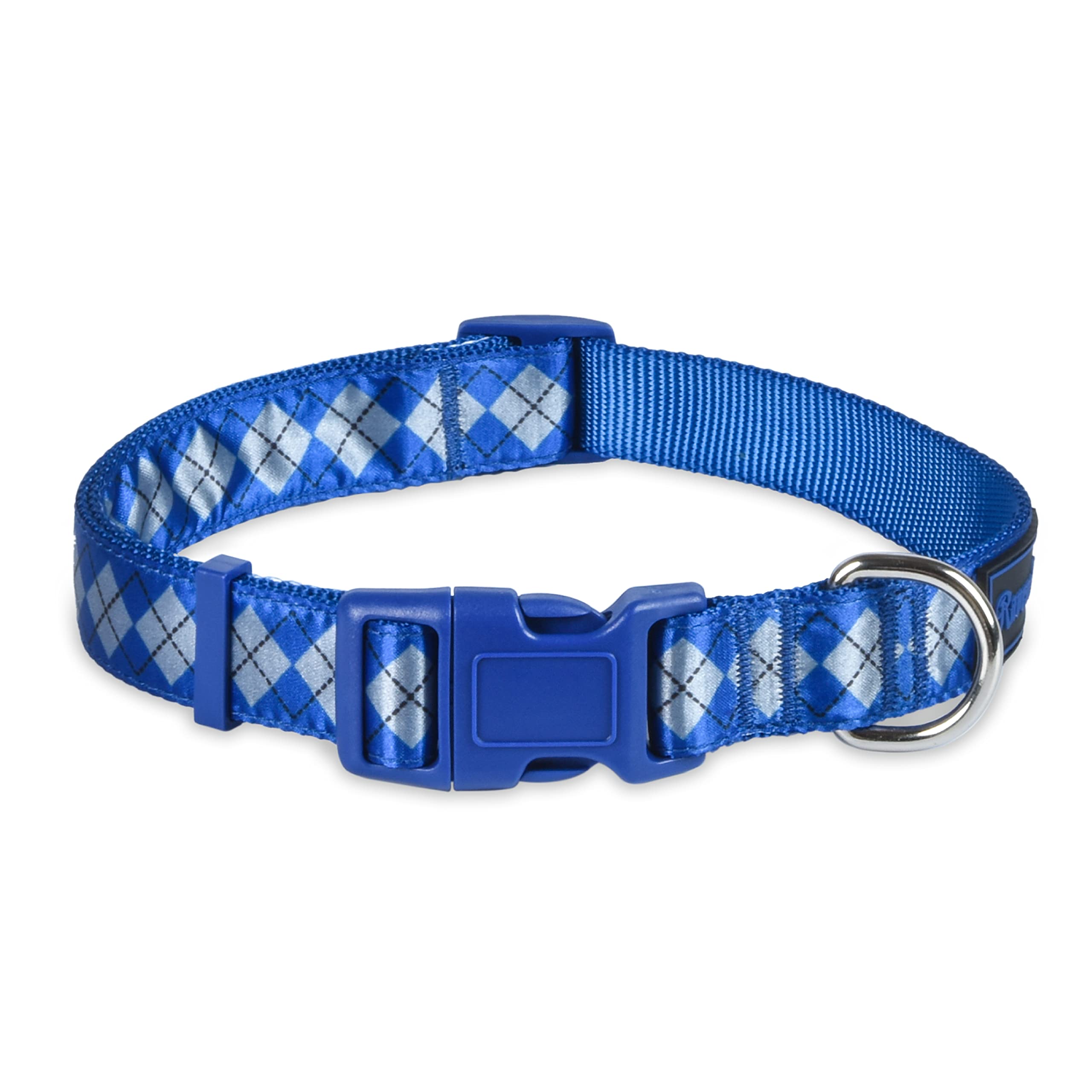 Harry Potter Ravenclaw Dog Collar for Small Dogs | Hogwarts House Pet Accessories | Blue & Bronze Adjustable Collar with House Crest | Perfect for Cosplay, Halloween & Potterhead Pet Lovers