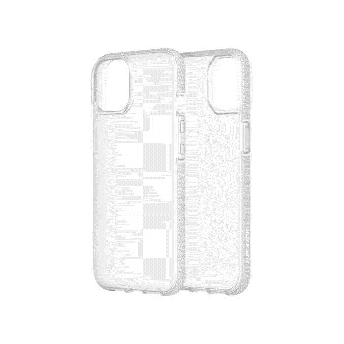 Griffin Survivor Clear Case for iPhone 14 - Shockproof Transparent Protective Cover | Perfect for Outdoor Activities, Work & Daily Use