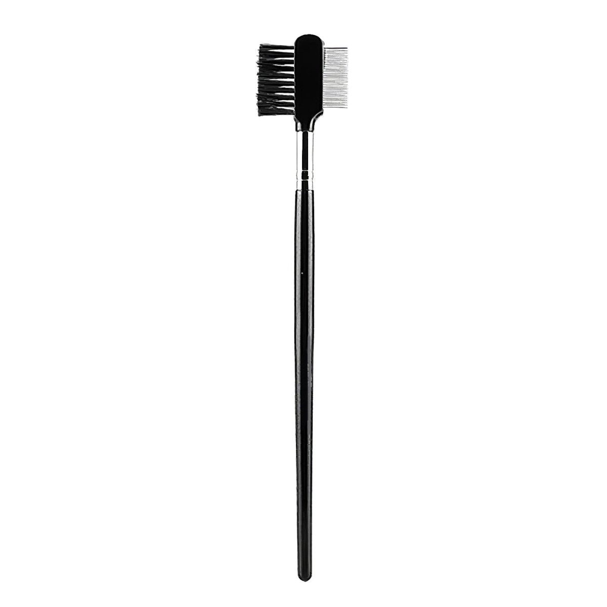 Professional Eyebrow & Eyelash Comb Brush GZ004 - Dual-Ended Styling Tool for Perfect Brow Shaping & Lash Separation - Ideal for Makeup Artists and Home Beauty Routines