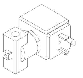 3 Way Solenoid Valve 24VDC - NPT Threaded Brass Body, Industrial Grade for Water, Air, and Gas Control | Perfect for HVAC, Pneumatic Systems, and Automation Equipment