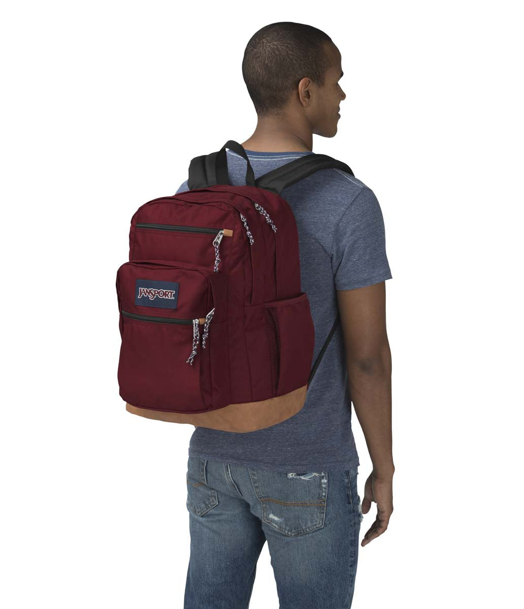 JANSPORT Cool Student Backpack for School & Travel - Lightweight, Durable & Stylish (Viking Red) - Perfect for College, High School & Everyday Use