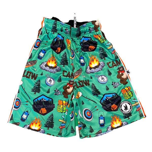Boys Camp Flow Shorts - Quick-Dry, Lightweight & Comfortable Hiking Shorts for Outdoor Adventures, Camping, and Summer Activities