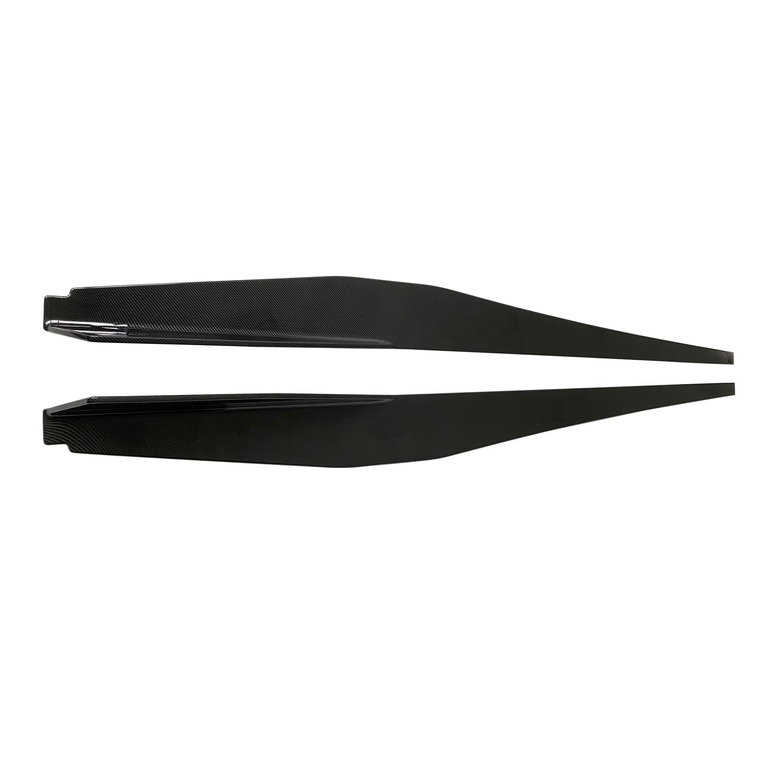 NINTE Carbon Fiber Side Skirts for 2020-2023 Chevy Corvette C8 Coupe | 5VM Style Rocker Panel Extensions | Enhance Sporty Look & Vehicle Protection (Perfect for Racing, Car Shows & Daily Driving)