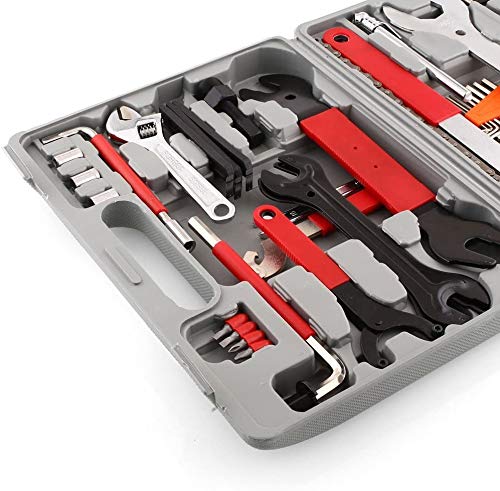 Professional Bike Repair Tool Kit - Multi-Function Bicycle Maintenance Set with Durable Tool Box | Best Value Home & Workshop Bike Tools for DIY Repairs & Tune-Ups | Perfect for Road Bikes, Mountain Bikes & Commuter Bicycles