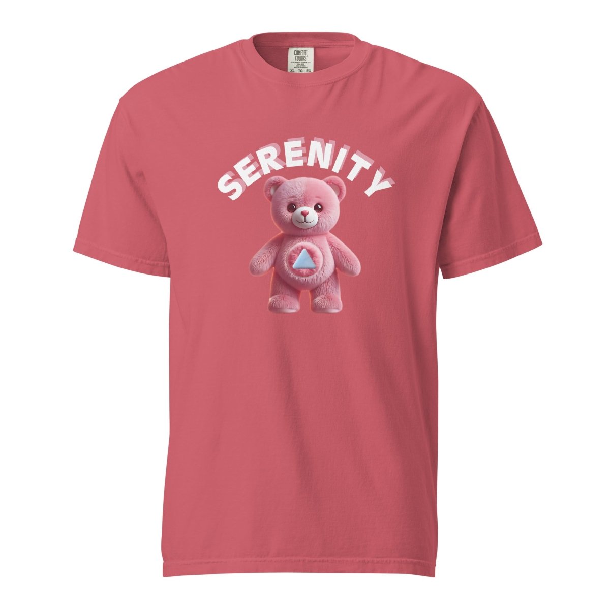 Serenity Cub Unisex Garment-Dyed Heavyweight Cotton T-Shirt for Men & Women - Casual Wear, Street Style, Everyday Comfort