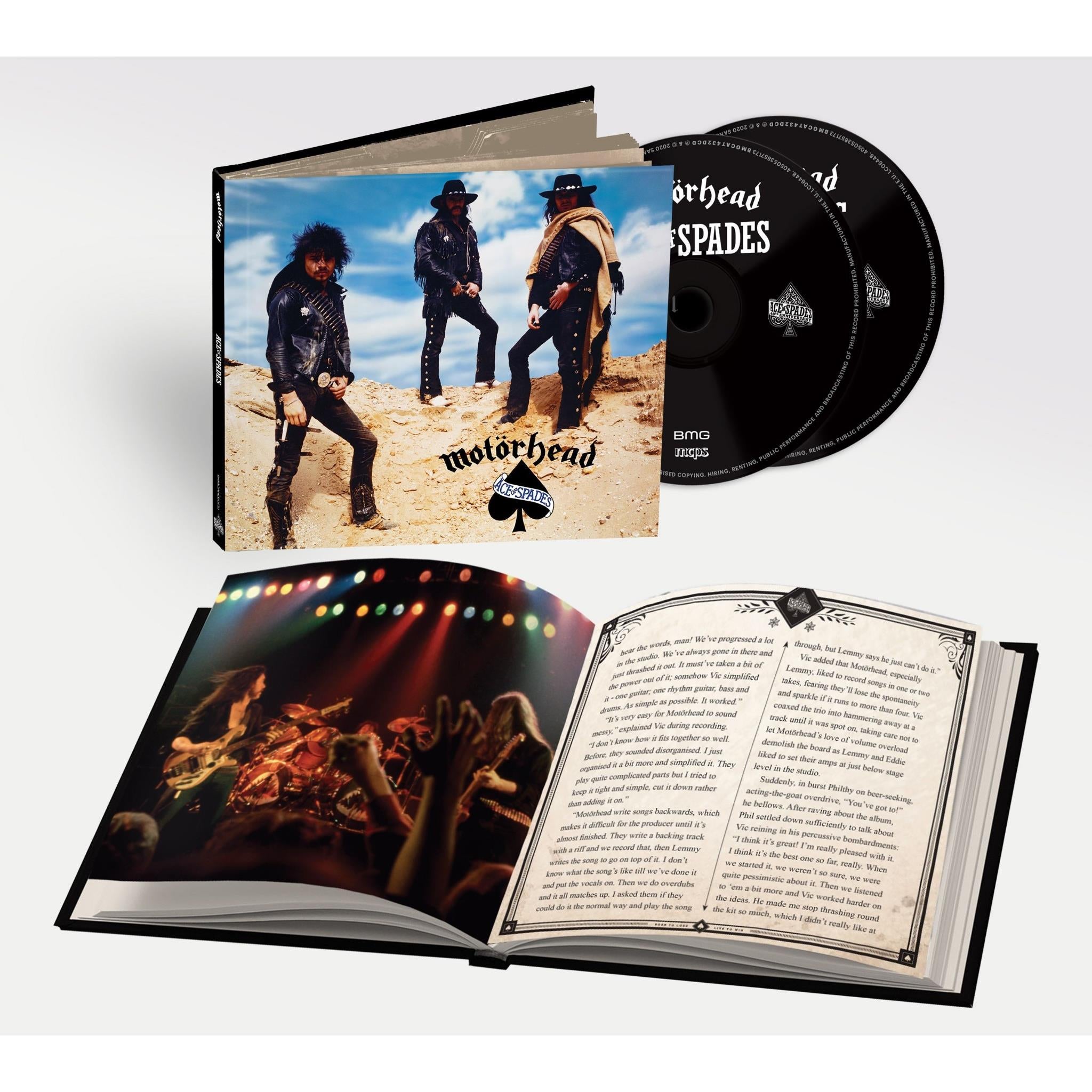 Ace Of Spades (40th Anniversary Edition) - Limited Edition Vinyl Record - Perfect for Rock Music Collectors & Anniversary Gifts - Great for Home Listening & Music Enthusiast Collections