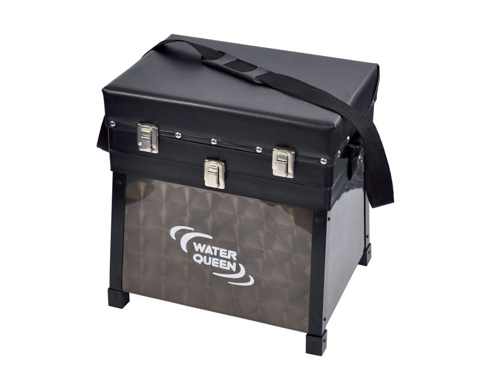 Water Queen Aluminum Seat Basket - Durable & Lightweight Storage Organizer for Boats, Cars, and Outdoor Adventures