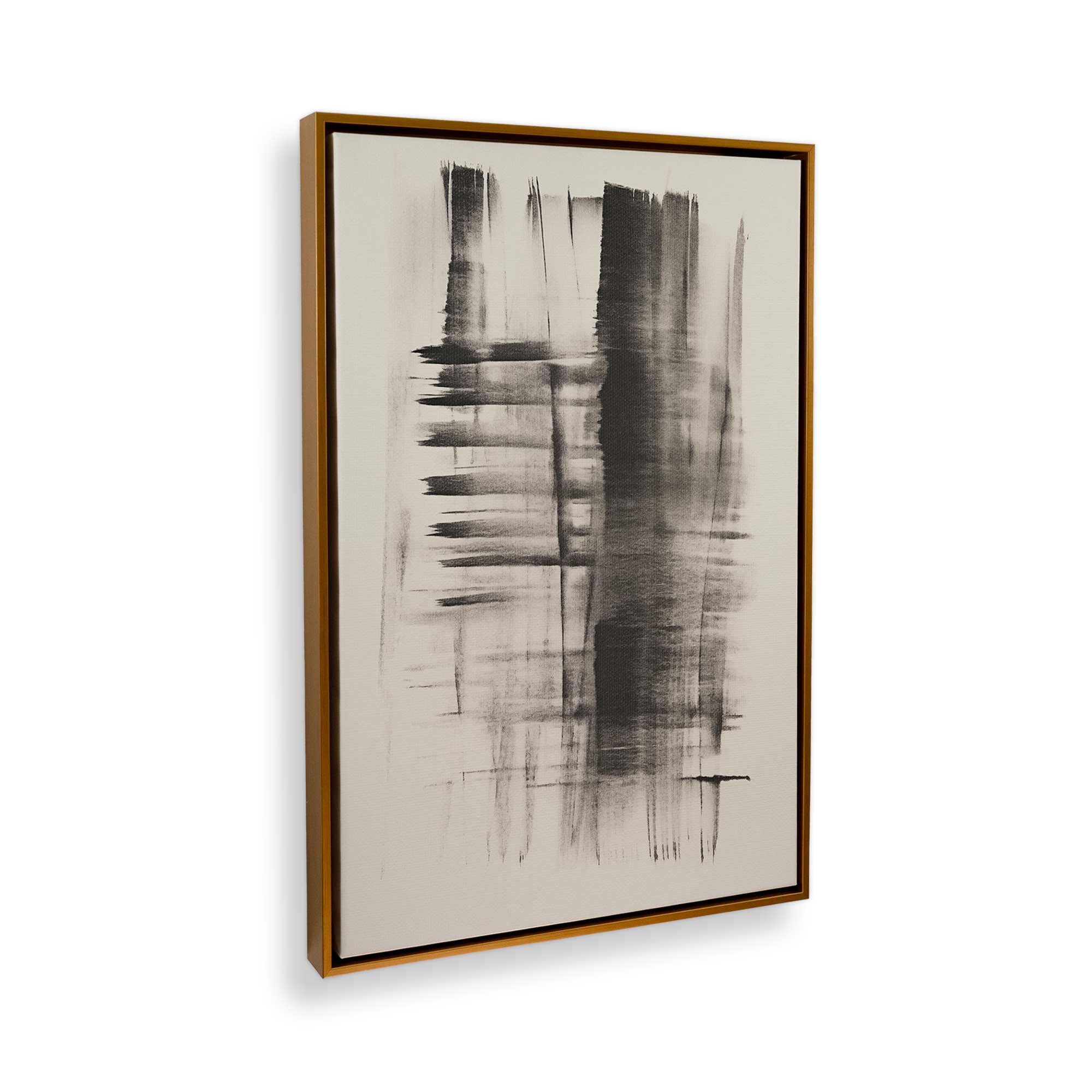 Hazy Shade Whimsy III Canvas Wall Art Print - Modern Abstract Painting for Living Room, Bedroom & Office Decor