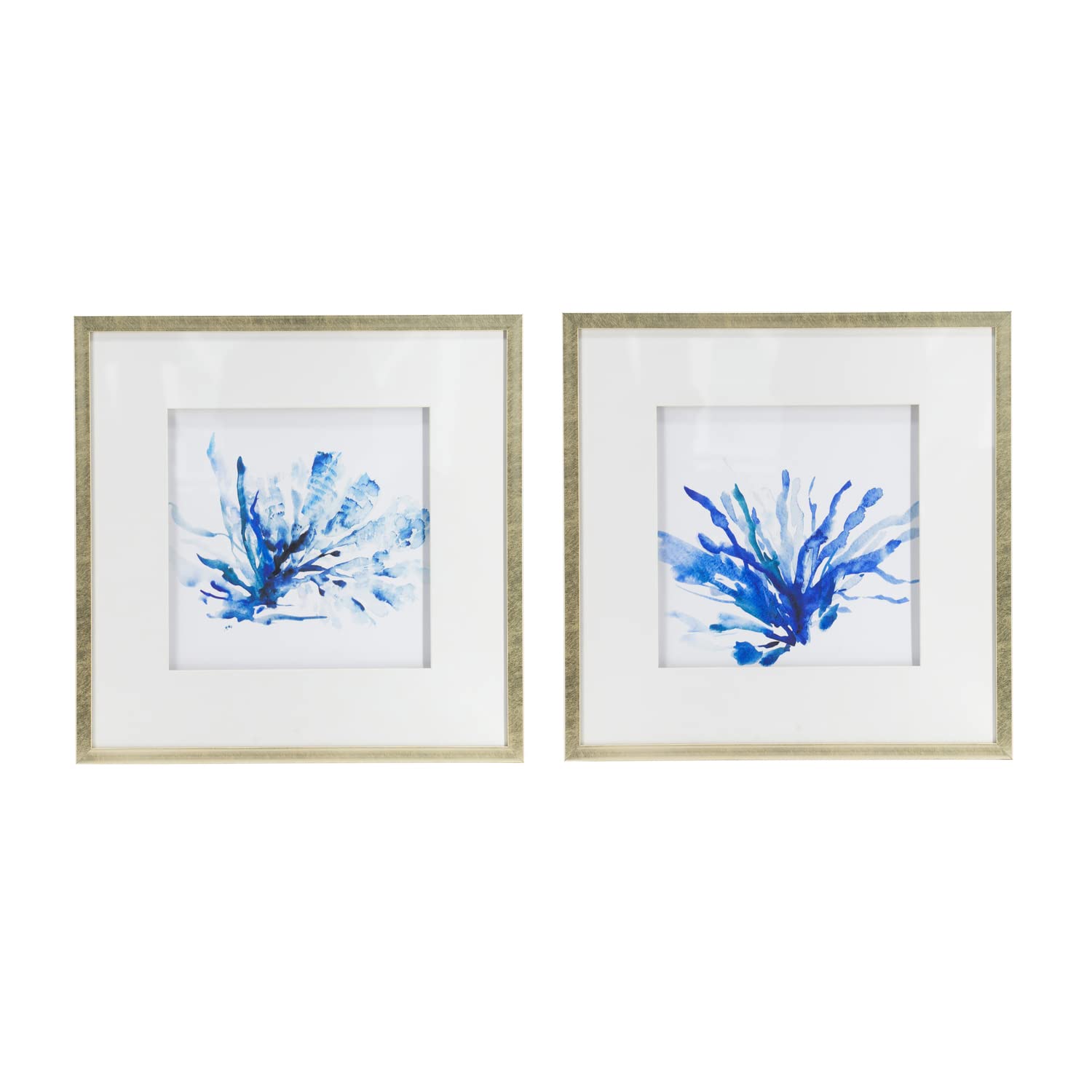 Modern Abstract Wall Art Set of 2 - Canvas Prints for Living Room, Bedroom & Office Decor - Home & Office Wall Decorations
