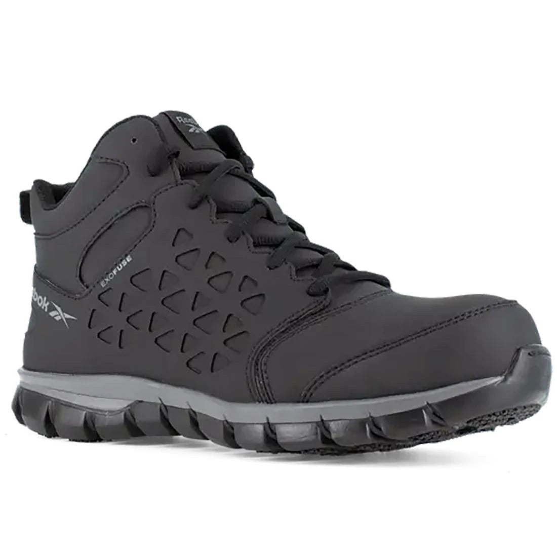 Sublite Cushion Composite Toe Work Shoe Black/Gray