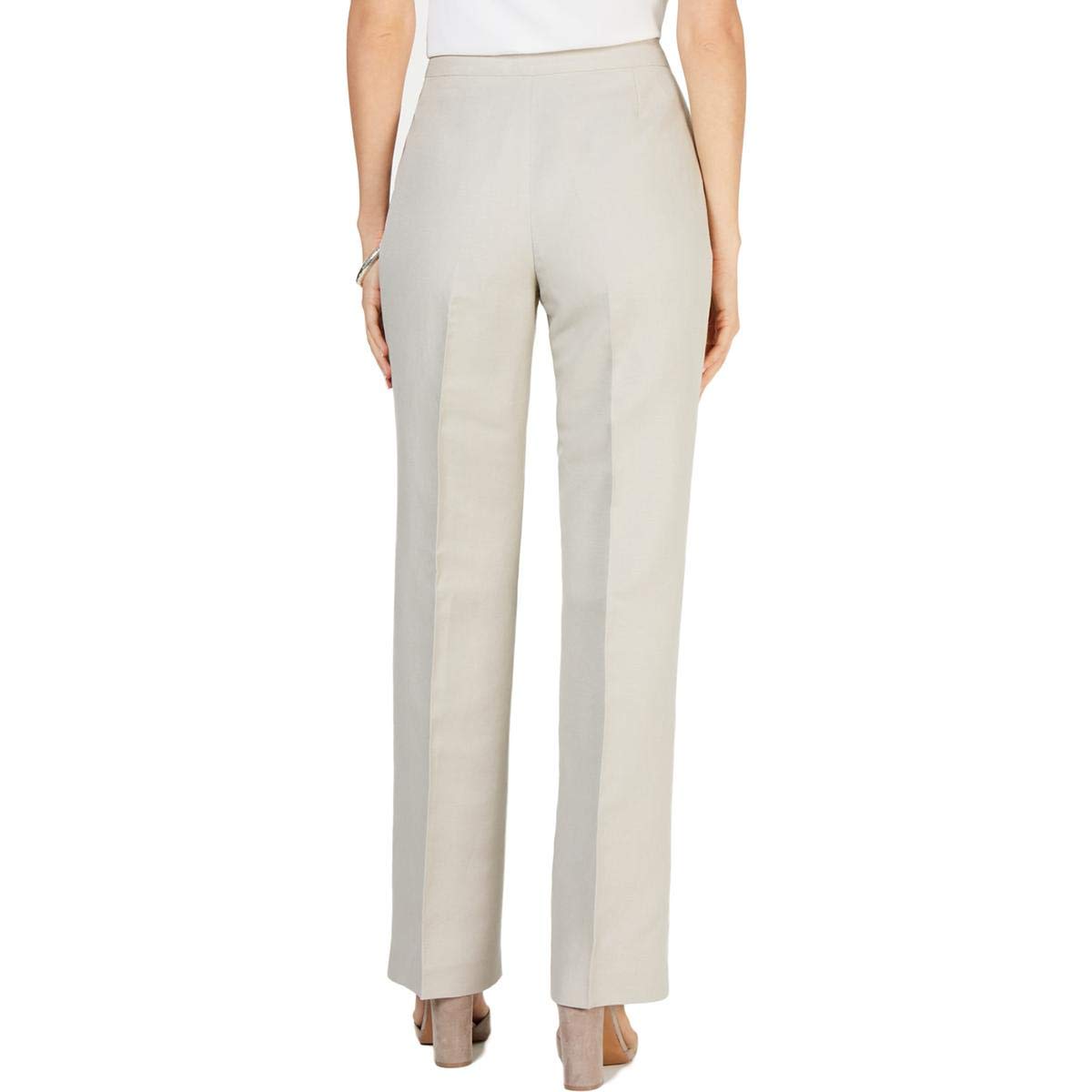 Kasper Women's Linen Pants - Soft & Breathable High Waisted Wide Leg Trousers for Summer | Casual Office Wear & Vacation Outfits