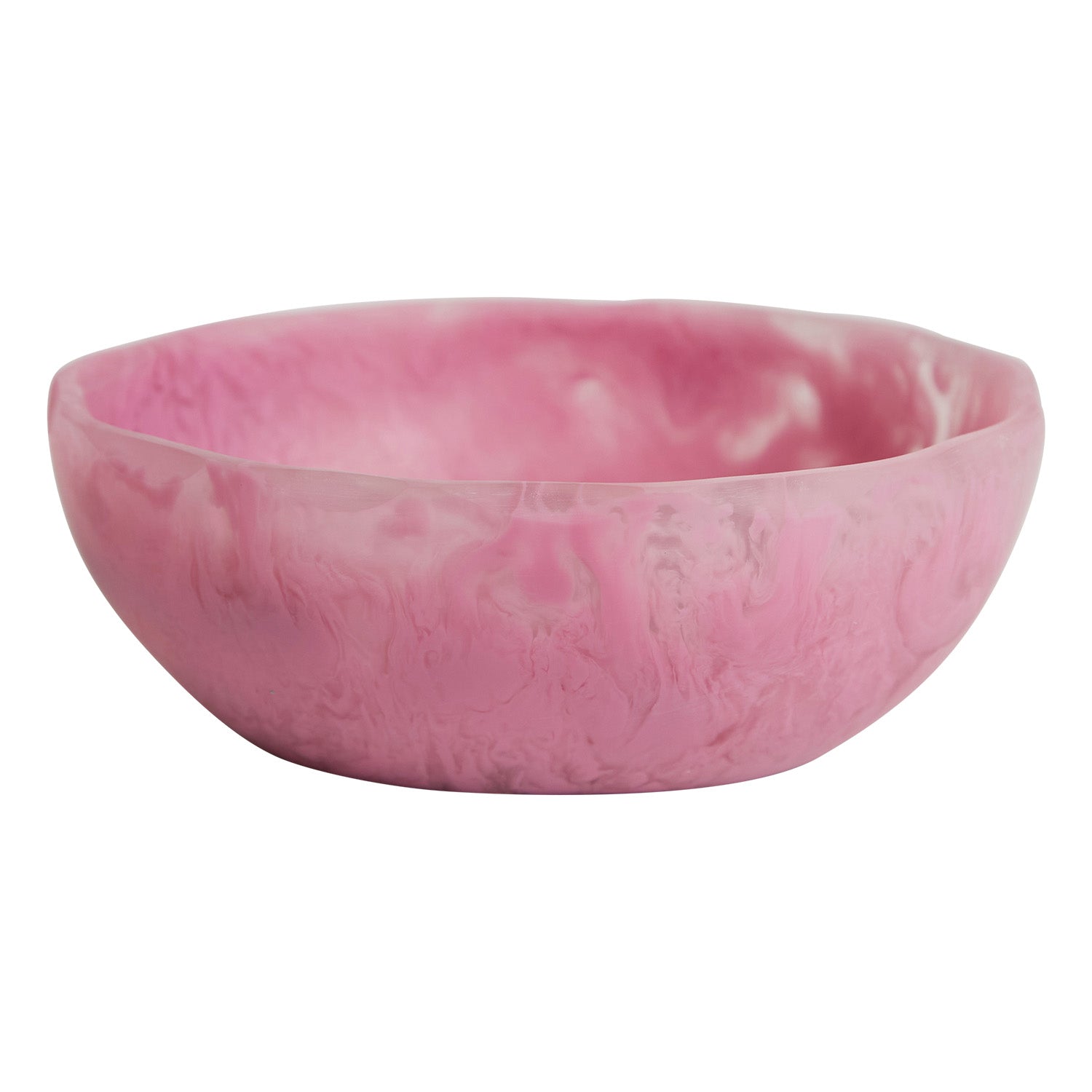 Billie Bowl - Premium Ceramic Serving Bowl in Fuchsia Pink, Perfect for Salads, Snacks & Entertaining - Ideal for Home Dining & Party Decor