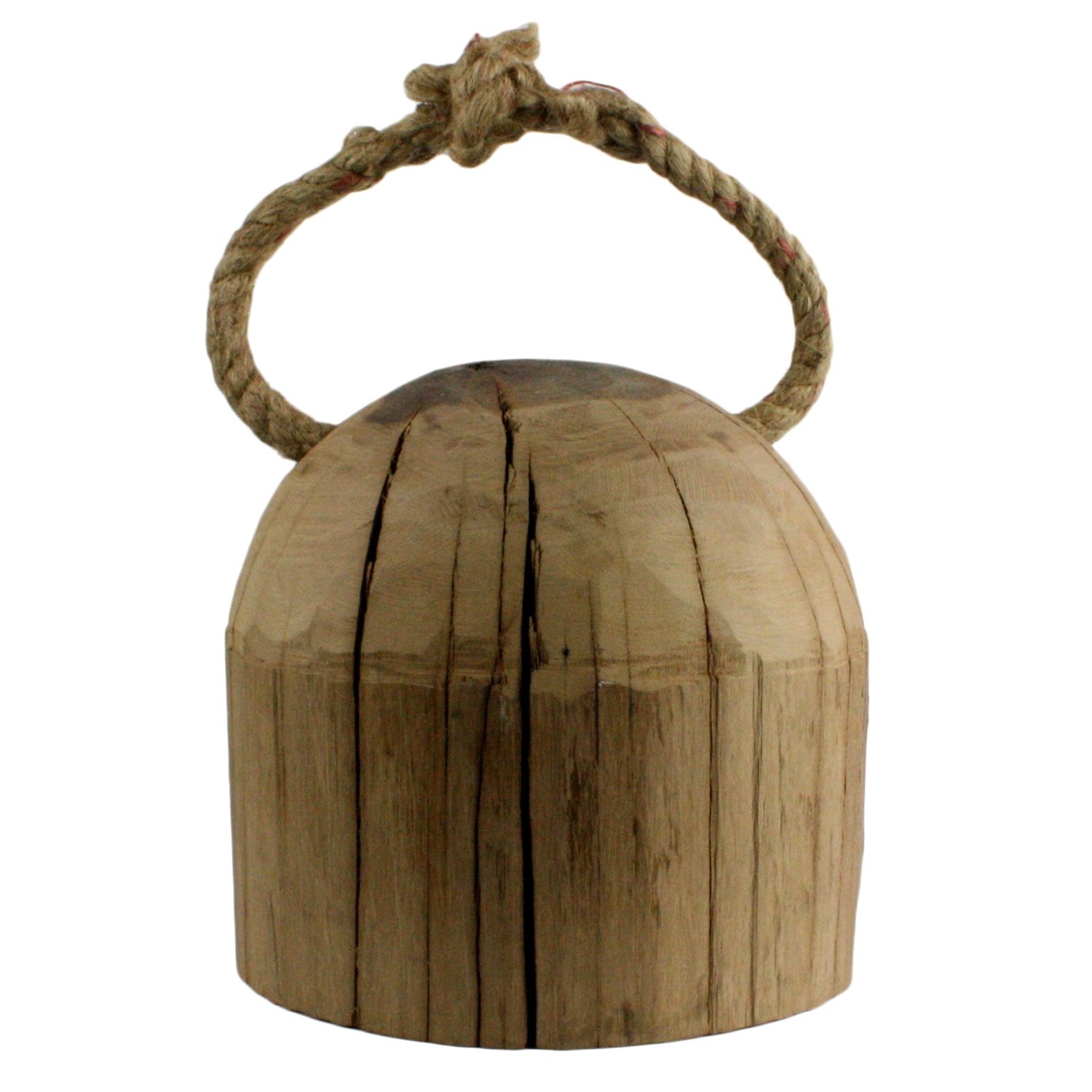 HomArt Skagway Round Wooden Weight - Premium Handcrafted Wooden Decorative Weight for Home & Office Decor | Perfect for Bookshelves, Desks, and Display Stands