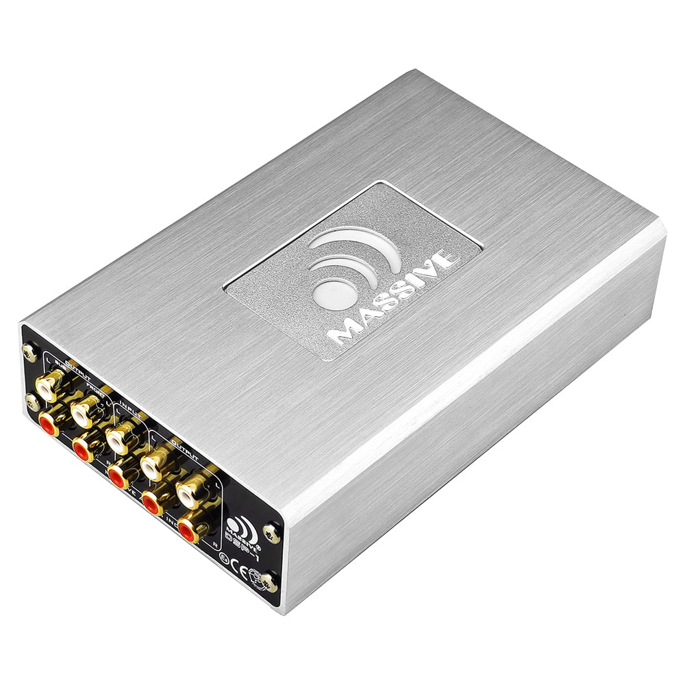 DSP 1 Digital Signal Processor with Built-In 4 Channel Amplifier - Perfect for Car Audio Systems & Home Theater Setups