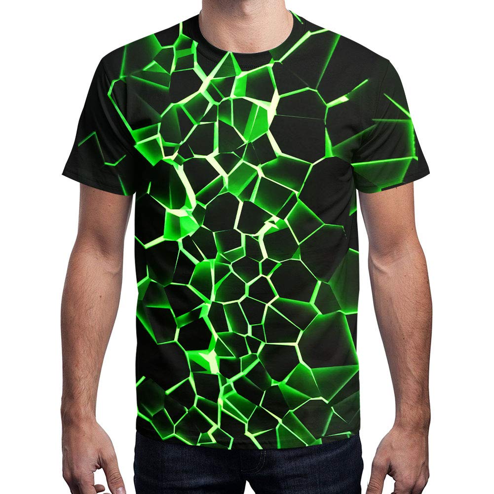 LAIDIPAS Unisex Graphic Tees - 3D Printed Short Sleeve T-Shirts for Men & Women | Trendy Casual Wear for Street Fashion, Parties & Everyday Outfits