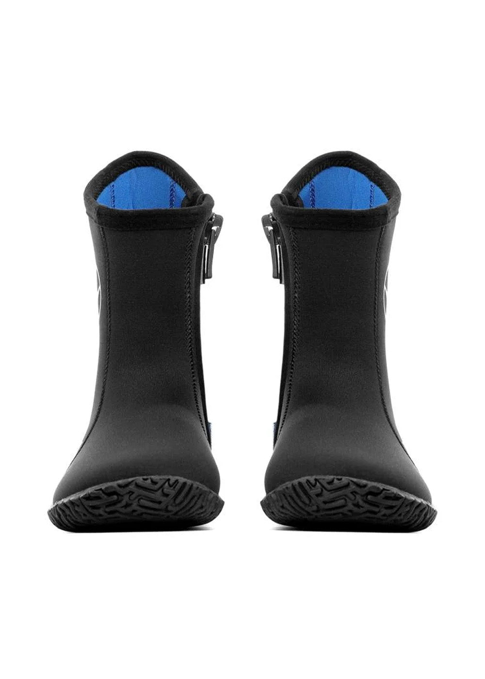 Aqua Lung 5mm Men's Neoprene Scuba Diving Boots with Zipper - Warm Waterproof Footwear for Snorkeling, Surfing & Water Sports