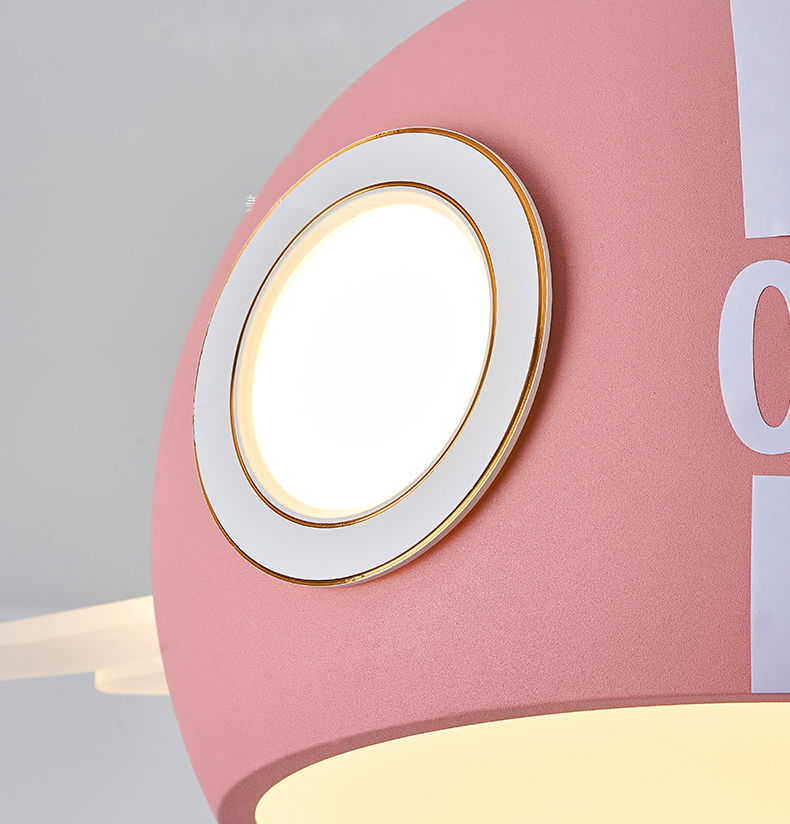 Decorative Kids Room Helicopter Ceiling Fan with Light - Art Deco Style Air Circulator for Bedroom & Playroom Cooling