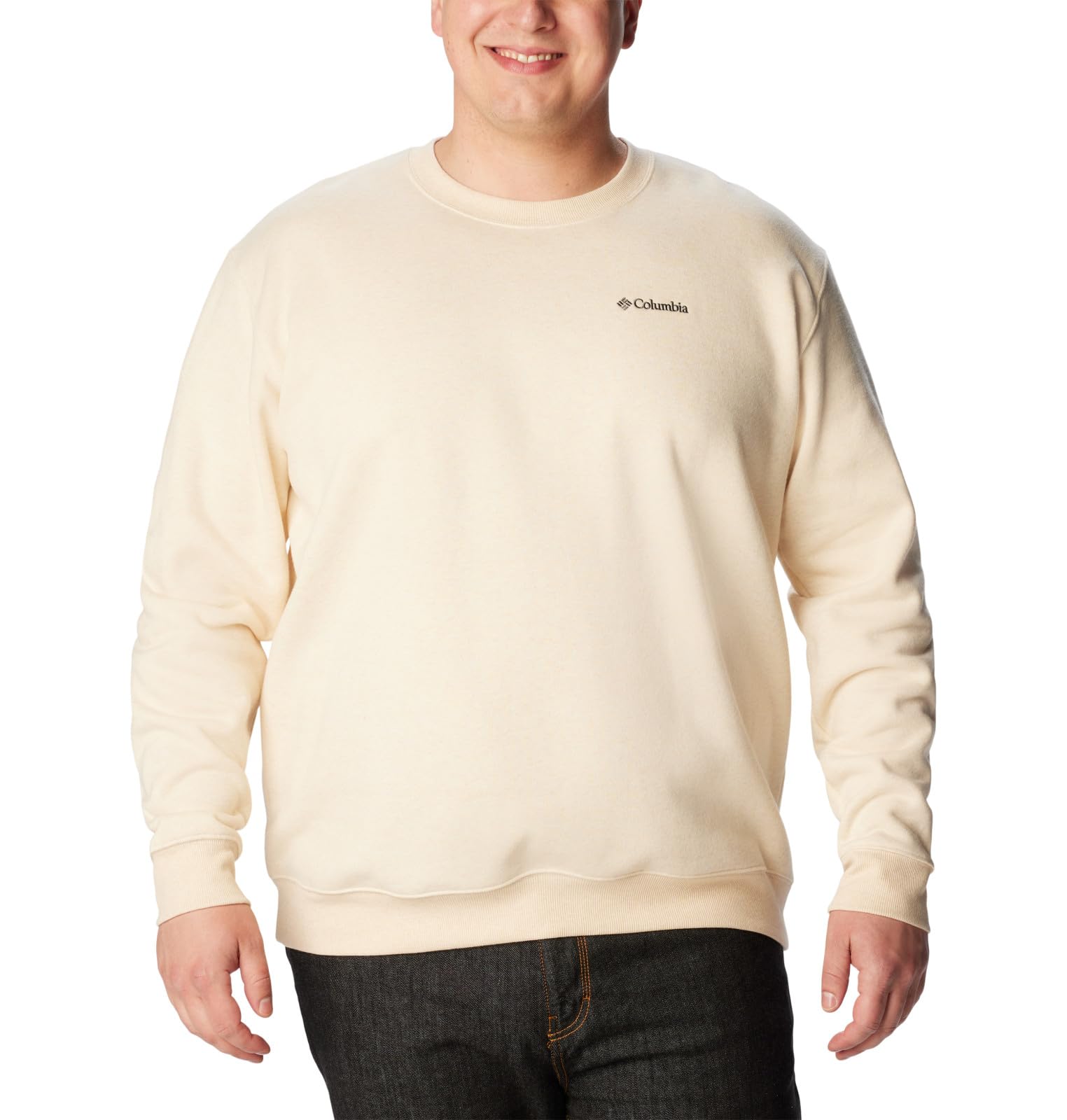 Columbia Men's Hart Mountain II Crew Neck Fleece Sweatshirt - Soft & Warm Outdoor Hiking & Casual Wear