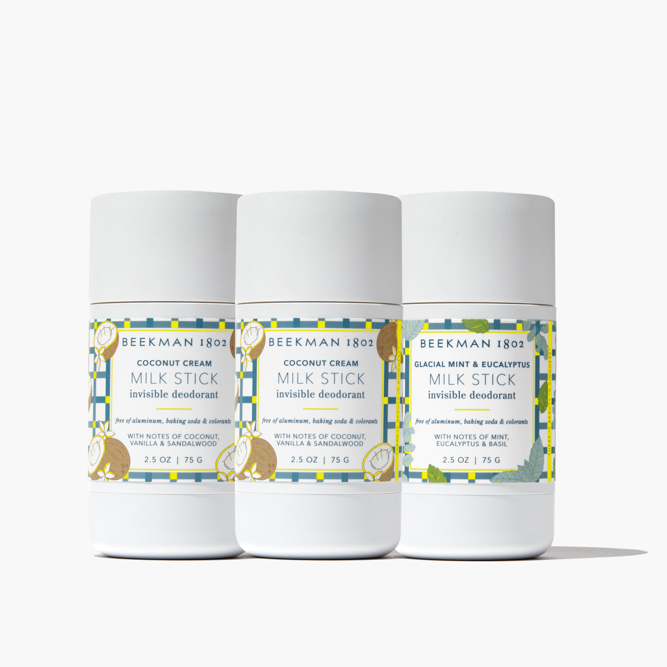 Natural DIY Deodorant Kit - 3 Pack for Men & Women | Aluminum-Free, Organic Ingredients | Perfect for Travel, Gym & Daily Freshness