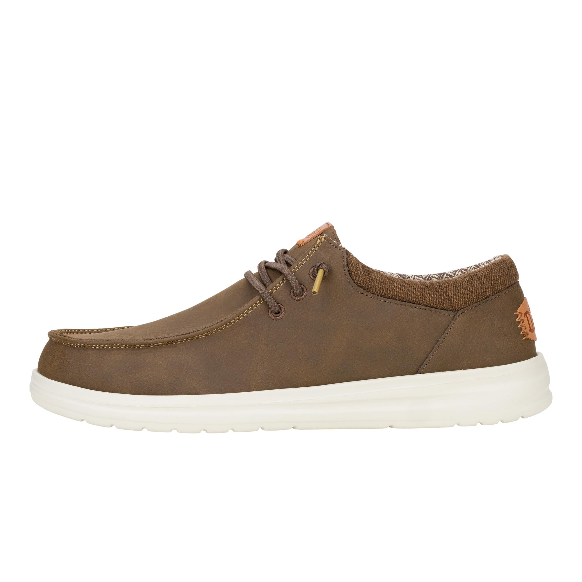 Hey Dude Men's Paul Comfortable Lightweight Lace-Up Loafers - Casual Walking Shoes for Men | Perfect for Everyday Wear, Travel & Outdoor Activities