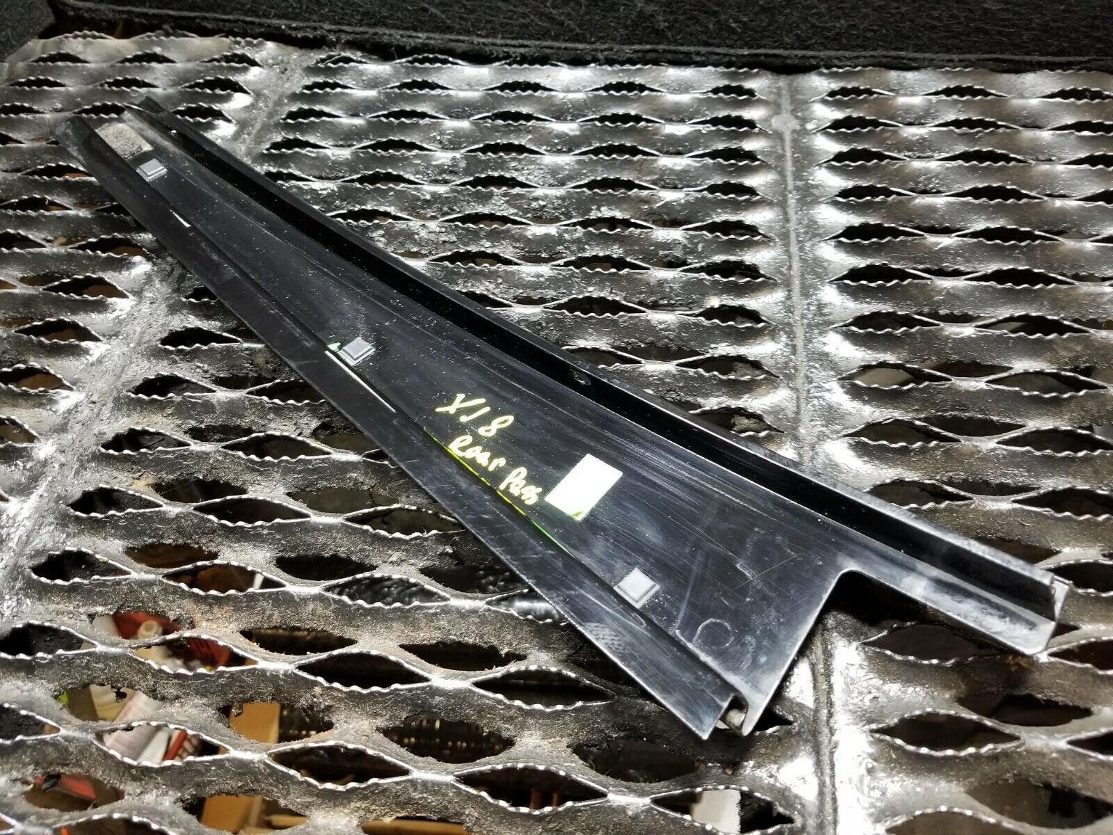 2004-2009 Jaguar XJ8 Right Rear Passenger Side Door B Pillar Trim Molding - OEM Replacement Part - Perfect for Interior Restoration & Car Maintenance