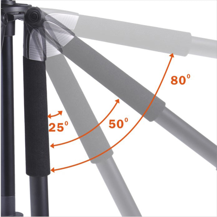 ALTA PRO 263AGH Professional Aluminum Tripod with Pistol Grip Ball Head - Perfect for Photography, Videography & Outdoor Shooting