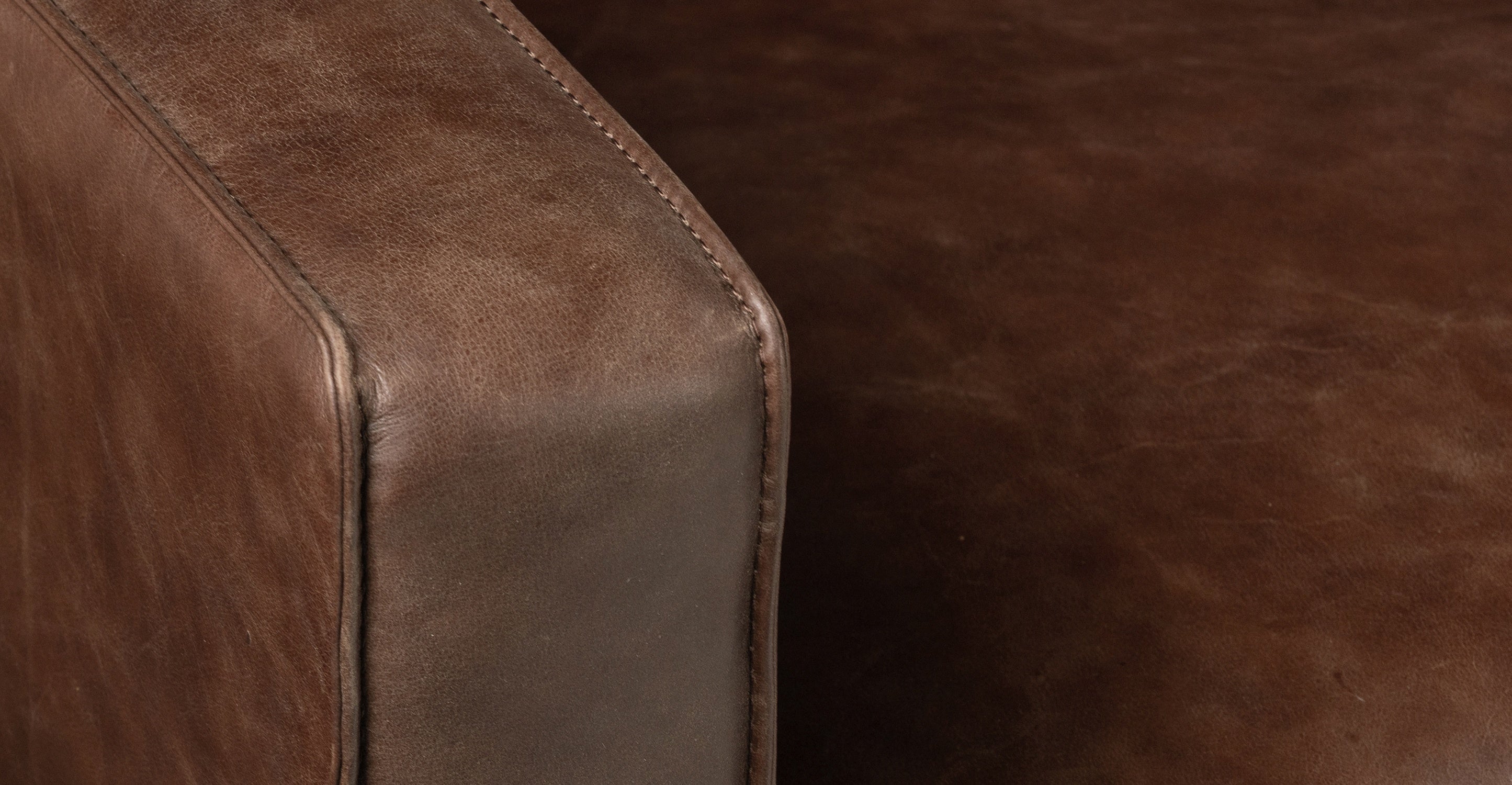 Premium Mateo Genuine Leather Sofa - Modern Luxury Living Room Furniture for Home & Office - Comfortable & Durable Leather Couch for Relaxing, Entertaining & Stylish Decor