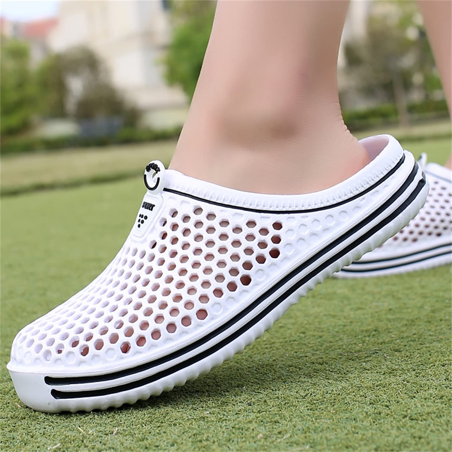 **MDPCX Women's Garden Clogs - Breathable Water Shoes for Beach, Pool, Bathing & Walking - Comfortable Slip-On Slippers for Home, Travel & Outdoor Use**