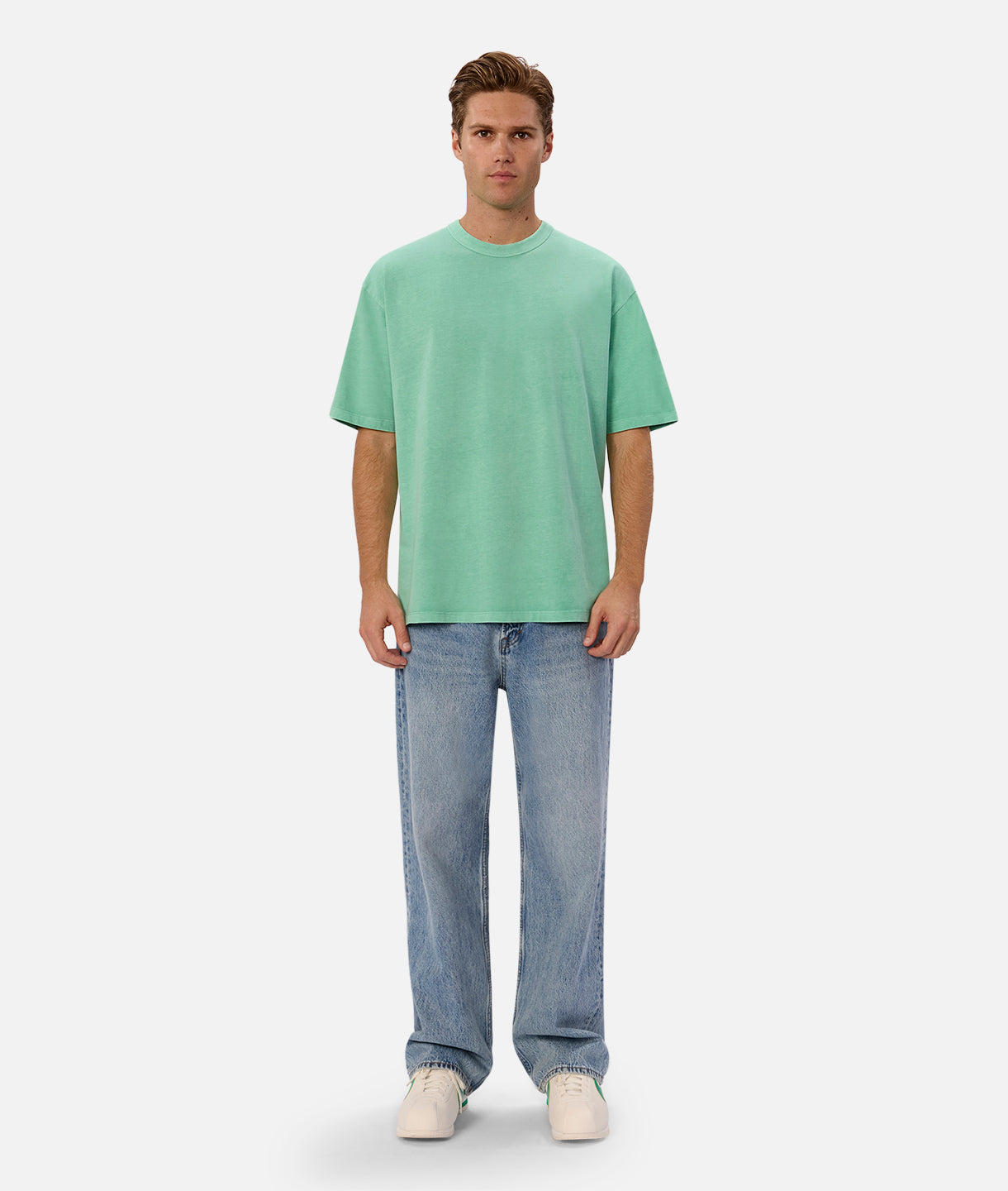 The Del Sur Tee - Soft Cotton T-Shirt for Men & Women | Spearmint Green | Casual Wear, Travel & Everyday Comfort