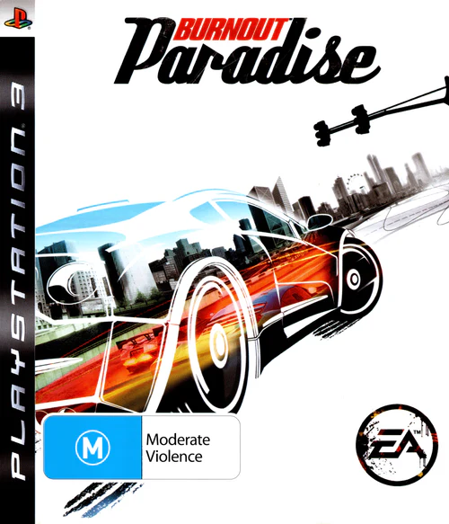 Burnout Paradise - PS3 Game for Playstation 3 (PAL Version) - High-Speed Racing & Open-World Action for Thrilling Gameplay