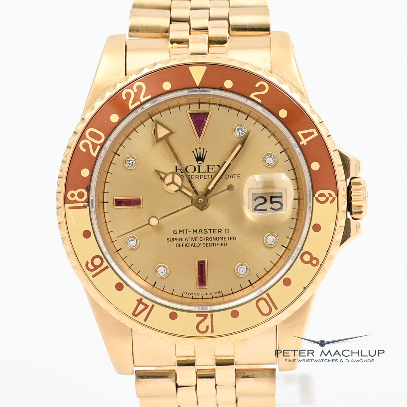 Vintage Rolex GMT-Master 1675 Pepsi Bezel Men's Watch 1983 - Classic Luxury Timepiece for Travel, Business & Collectors