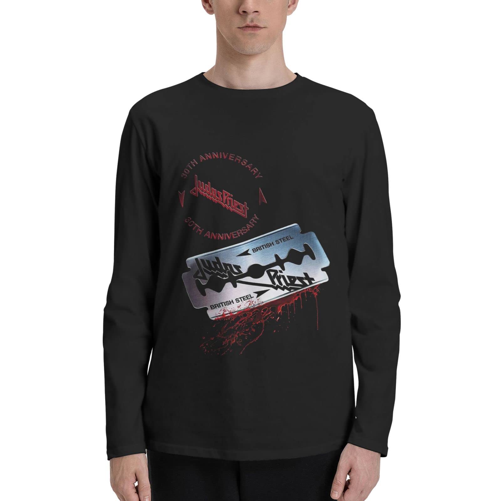 Men's Long Sleeve T-Shirts - Classic Cotton Crew Neck Tee for Teens & Adults | Casual Wear, Layering & Everyday Comfort