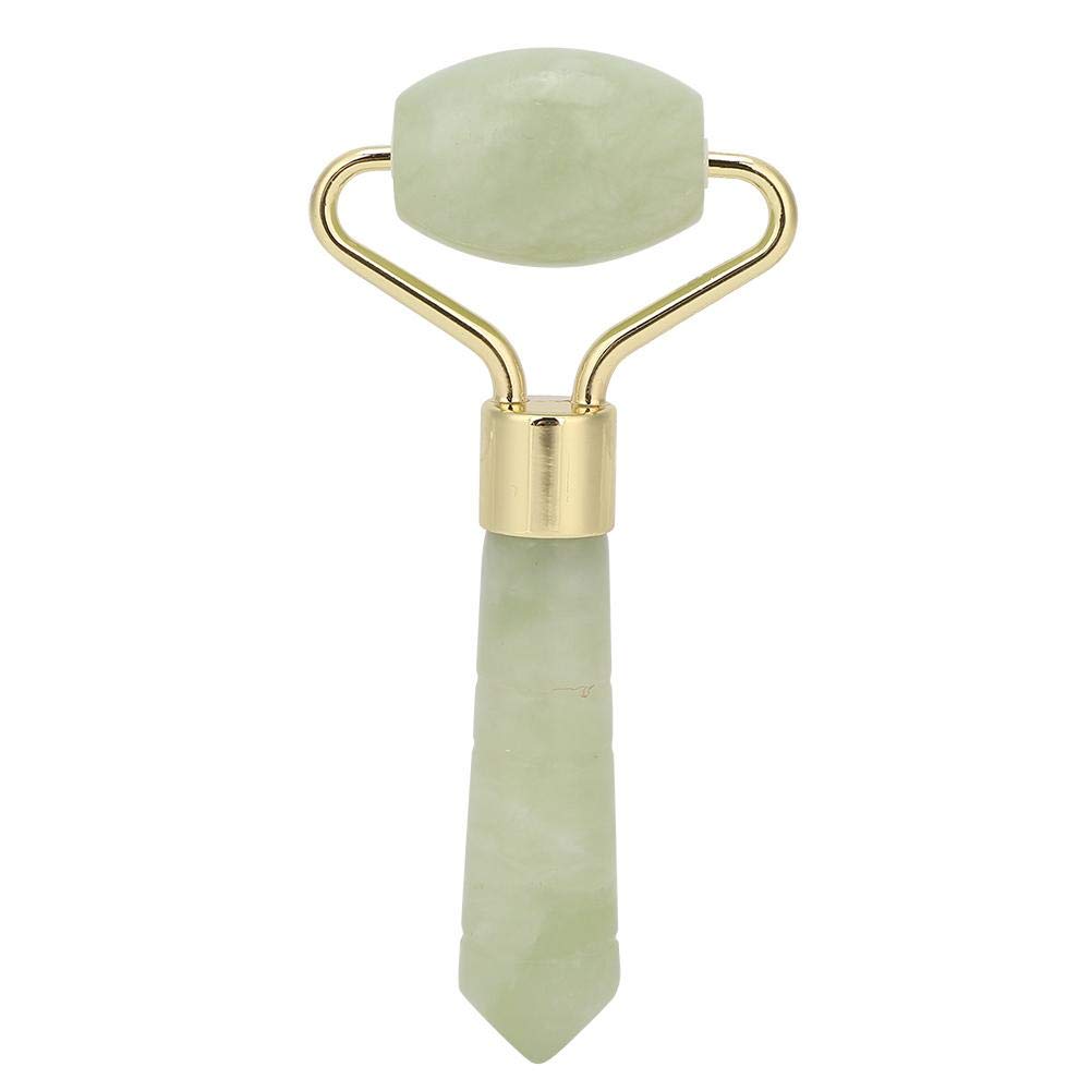 **Jade Roller Massager for Face & Eyes - Handheld Jade Facial Roller for Skin Tightening, Anti-Wrinkle, Reducing Puffiness, Dark Circles & Eye Bags | Perfect for Skincare Routine & Relaxation**