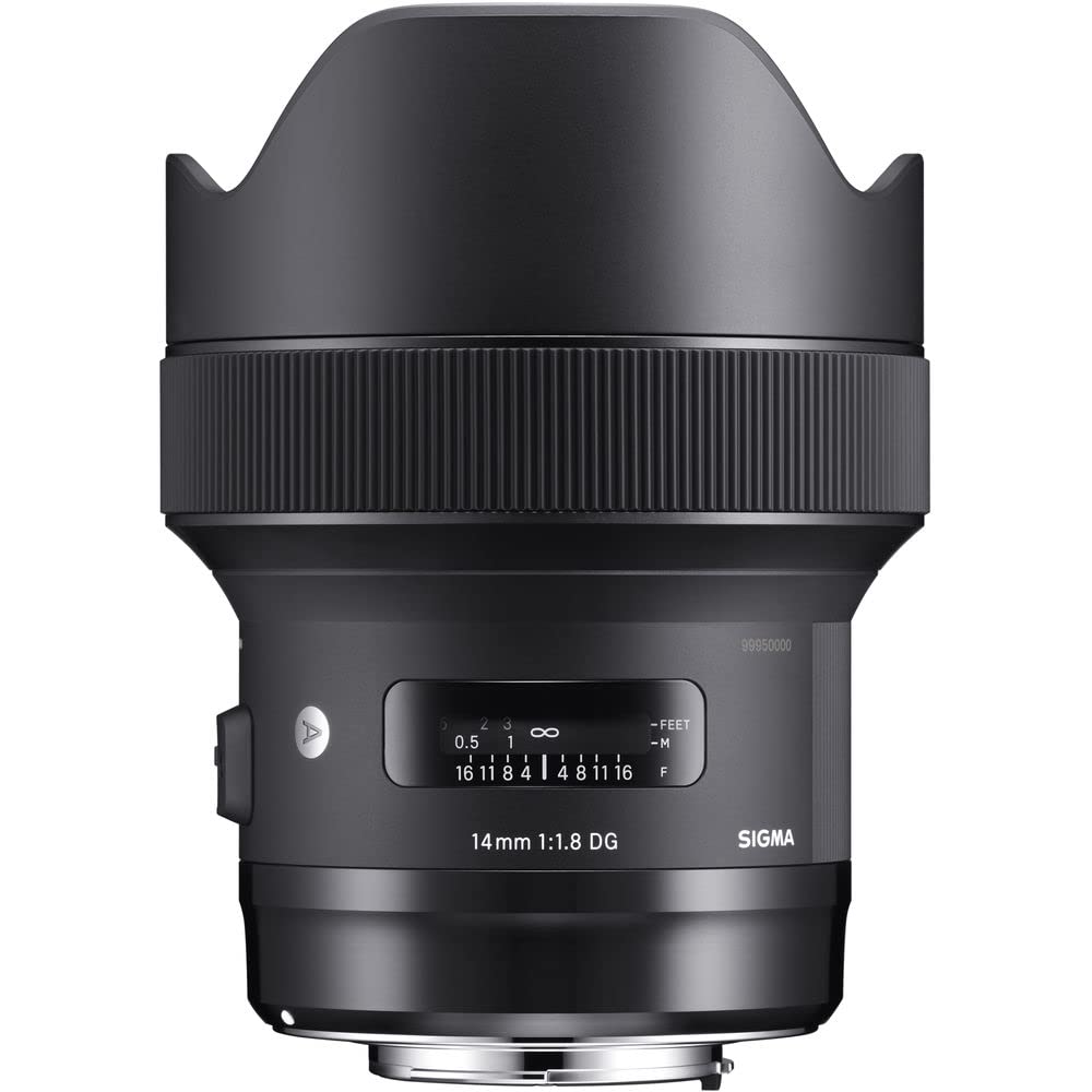 Sigma 14mm f/1.8 DG HSM Art Lens for Leica L Mount - Ultra Wide Angle Prime Lens with Lens Pouch, Cleaning Pen, Blower & Microfiber Cloth - Perfect for Landscape, Astro & Architectural Photography