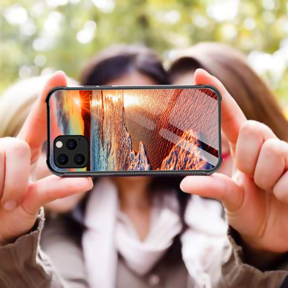 Premium Shockproof iPhone 13 Pro Max Case with Sunset Design - Slim Fit 6.7 Inch Protective Cover | TPU Material, Camera Protection & Lightweight for Women | Perfect for Daily Use, Travel & Outdoor Activities