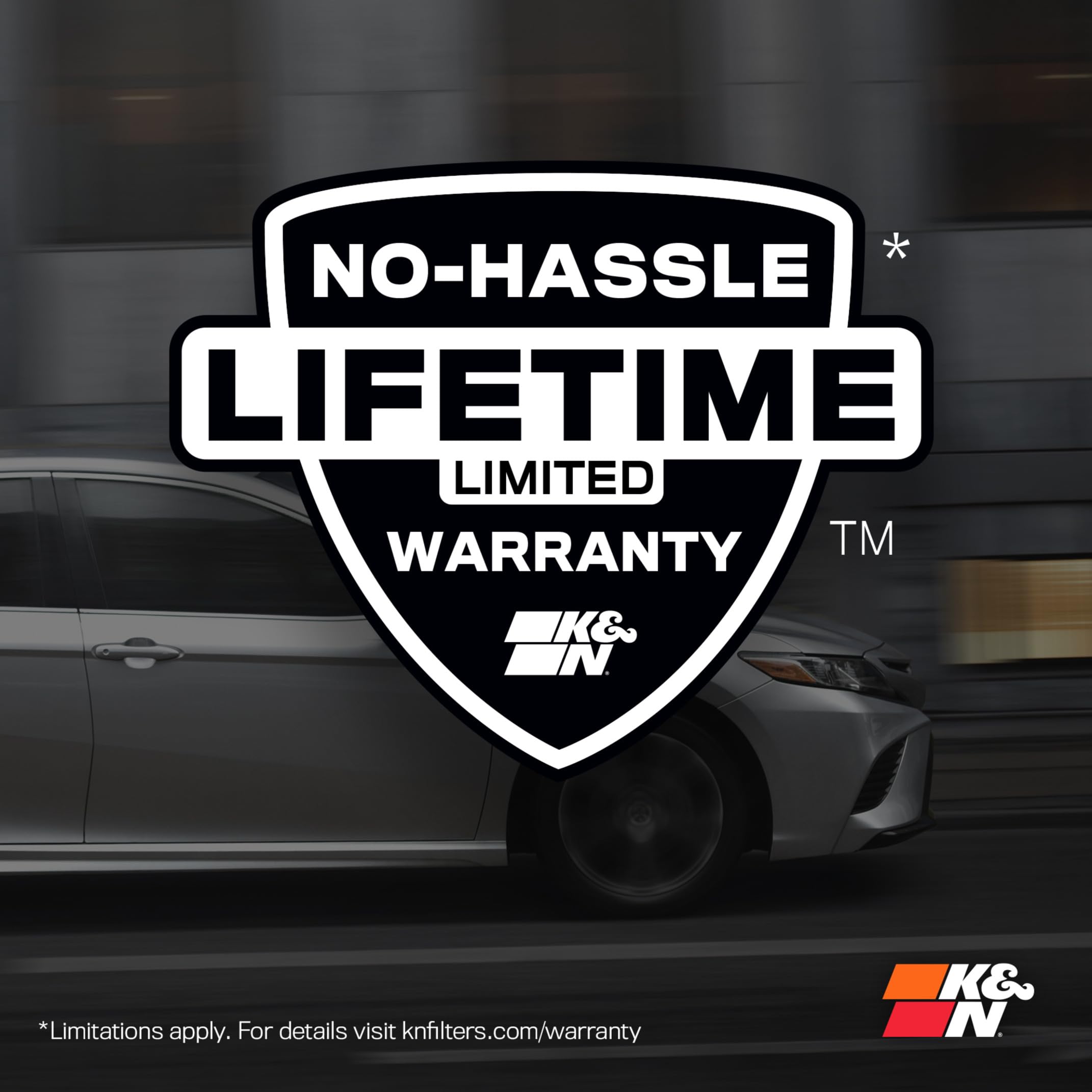 K&N Premium Washable & Reusable Engine Air Filter - Clean Every 75,000 Miles - Replacement Car Air Filter Compatible with 2004-2006 Dodge Sprinter 2500 & 3500 (Model 33-2319) - Perfect for Off-Roading, Towing & Performance Driving